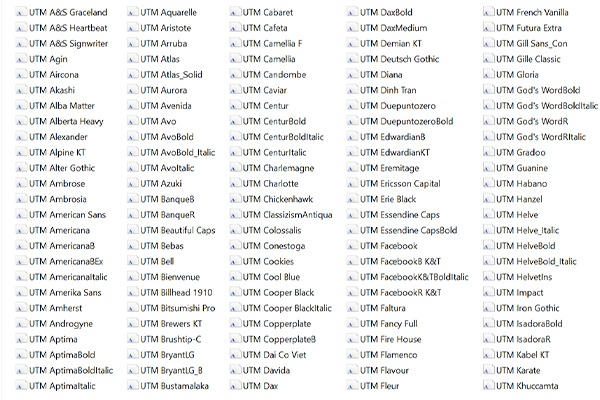 Lựa chọn font chữ phù hợp với cá tính, thiết kế của bạn